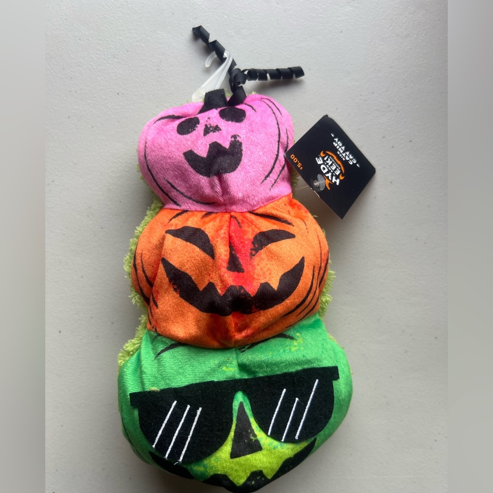 Halloween Stackable Pumpkin Plush Costume Accessory